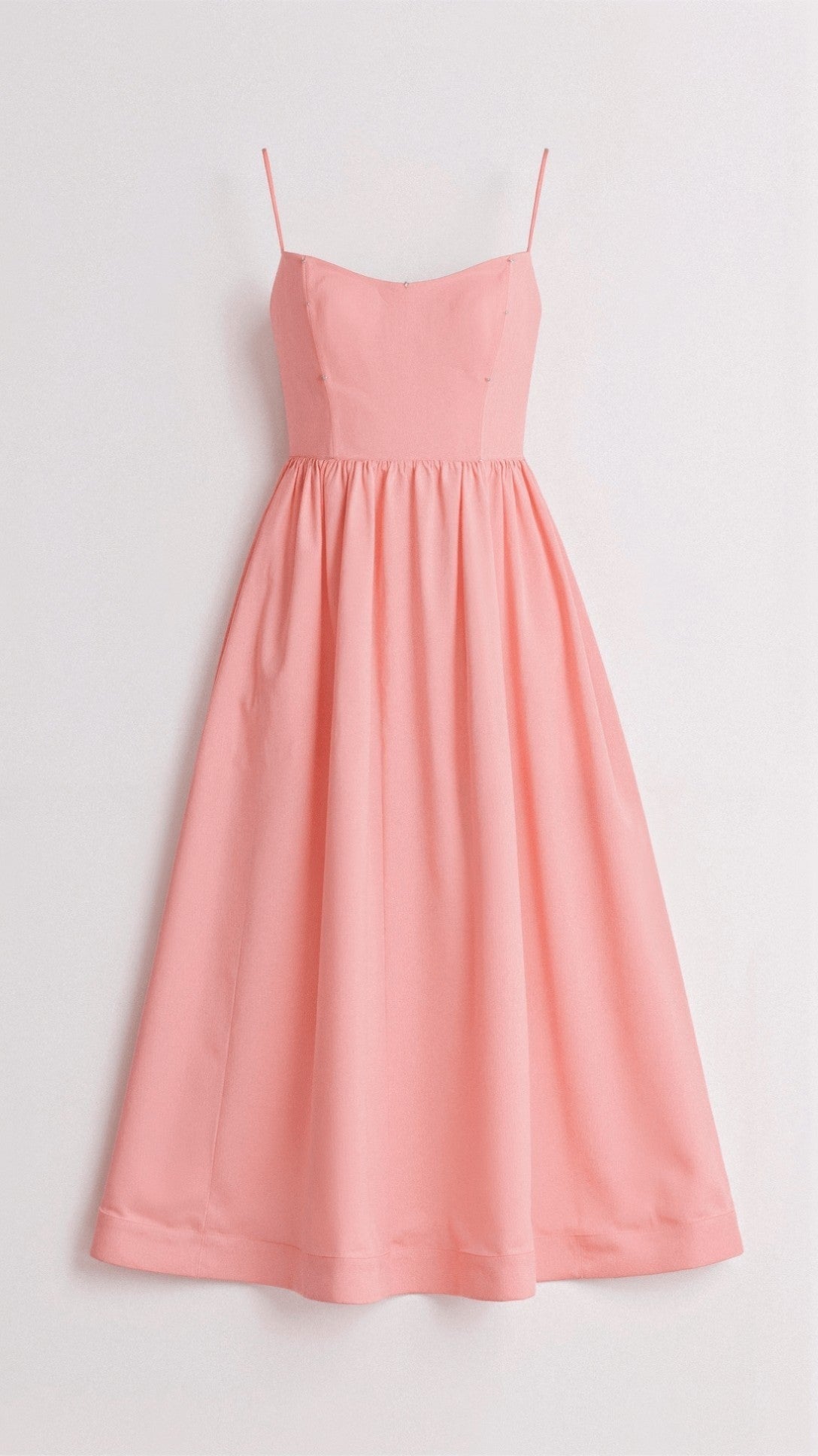 Juliet A line maxi - Pink detail