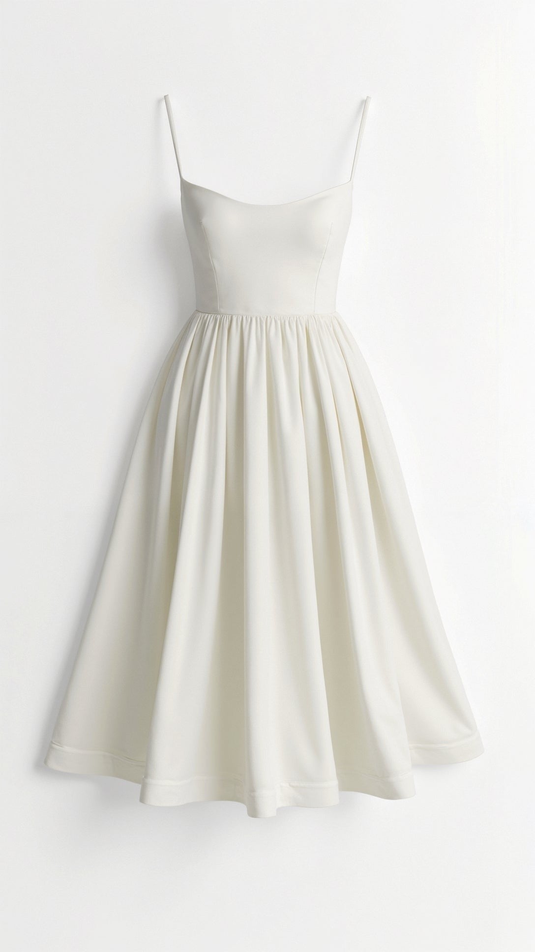 Juliet A line maxi - White detail
