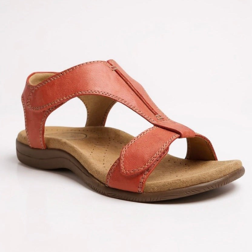 May sandals — Wine red