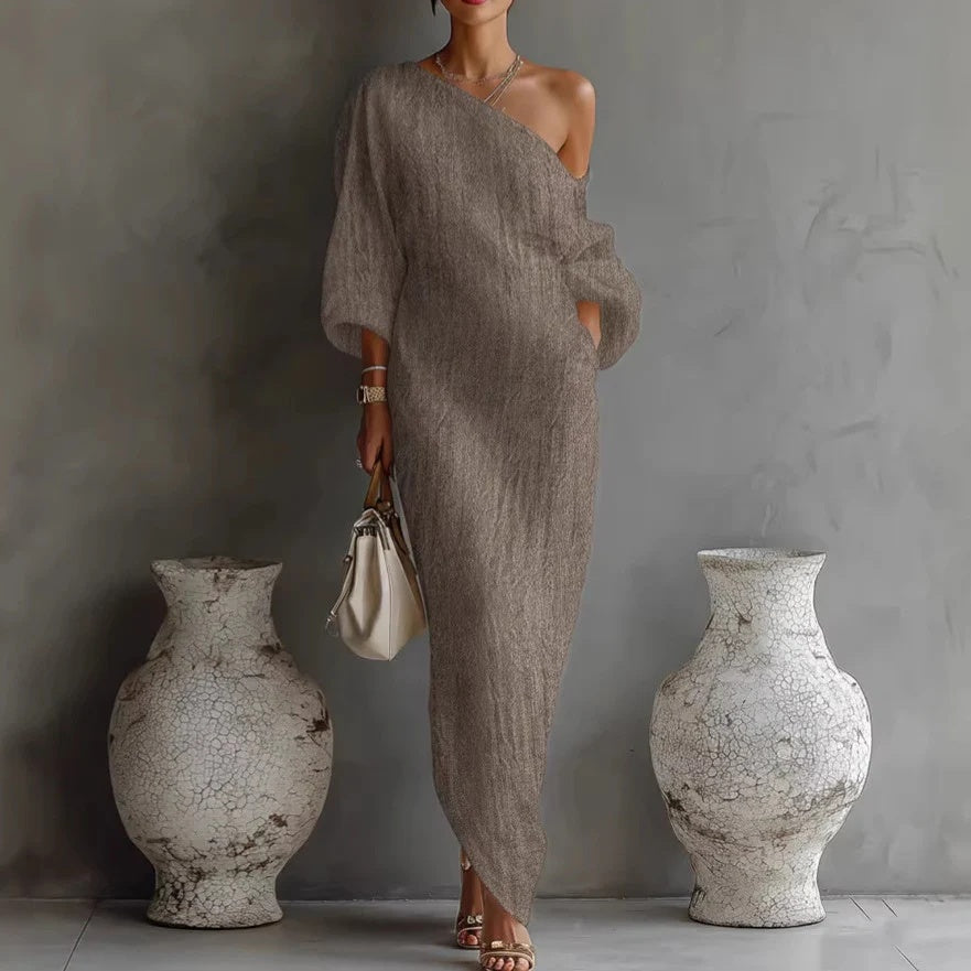 Mira maxi dress - Beige