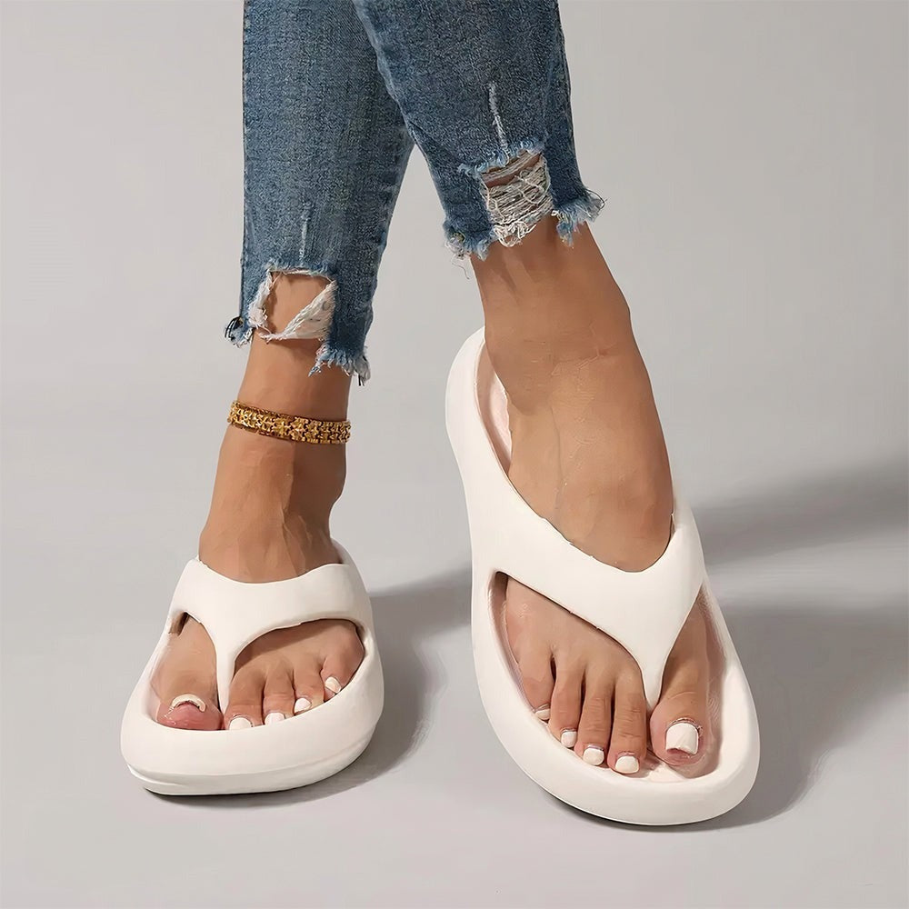 Nova platform flip flops - detail