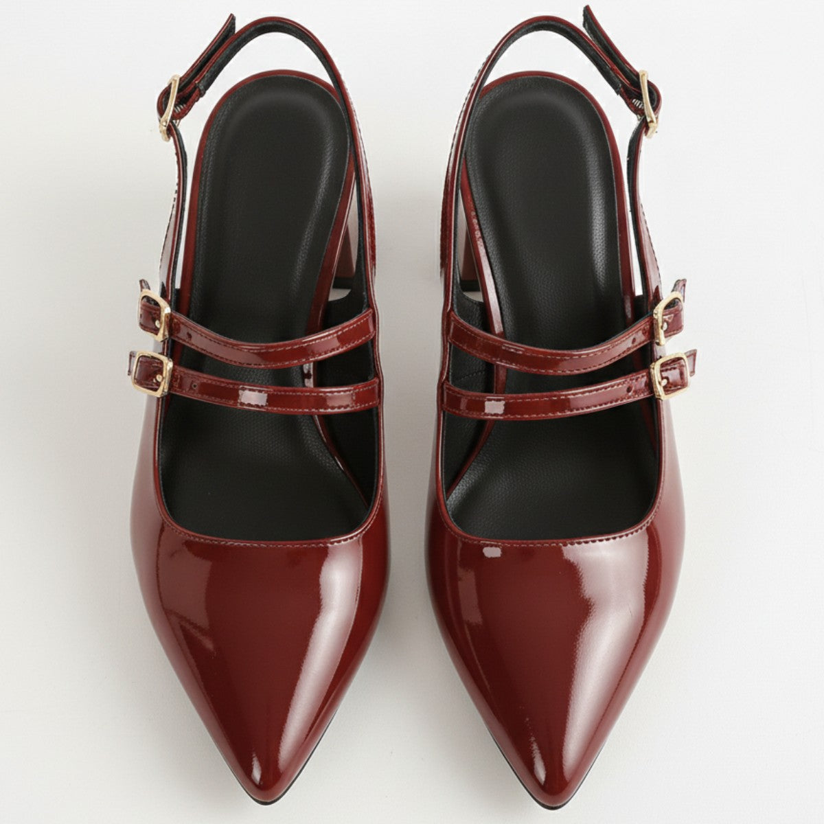 Yara mary jane slingback heels - detail