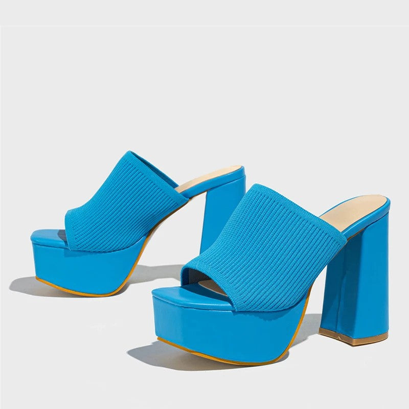 Mae sandals — Blue