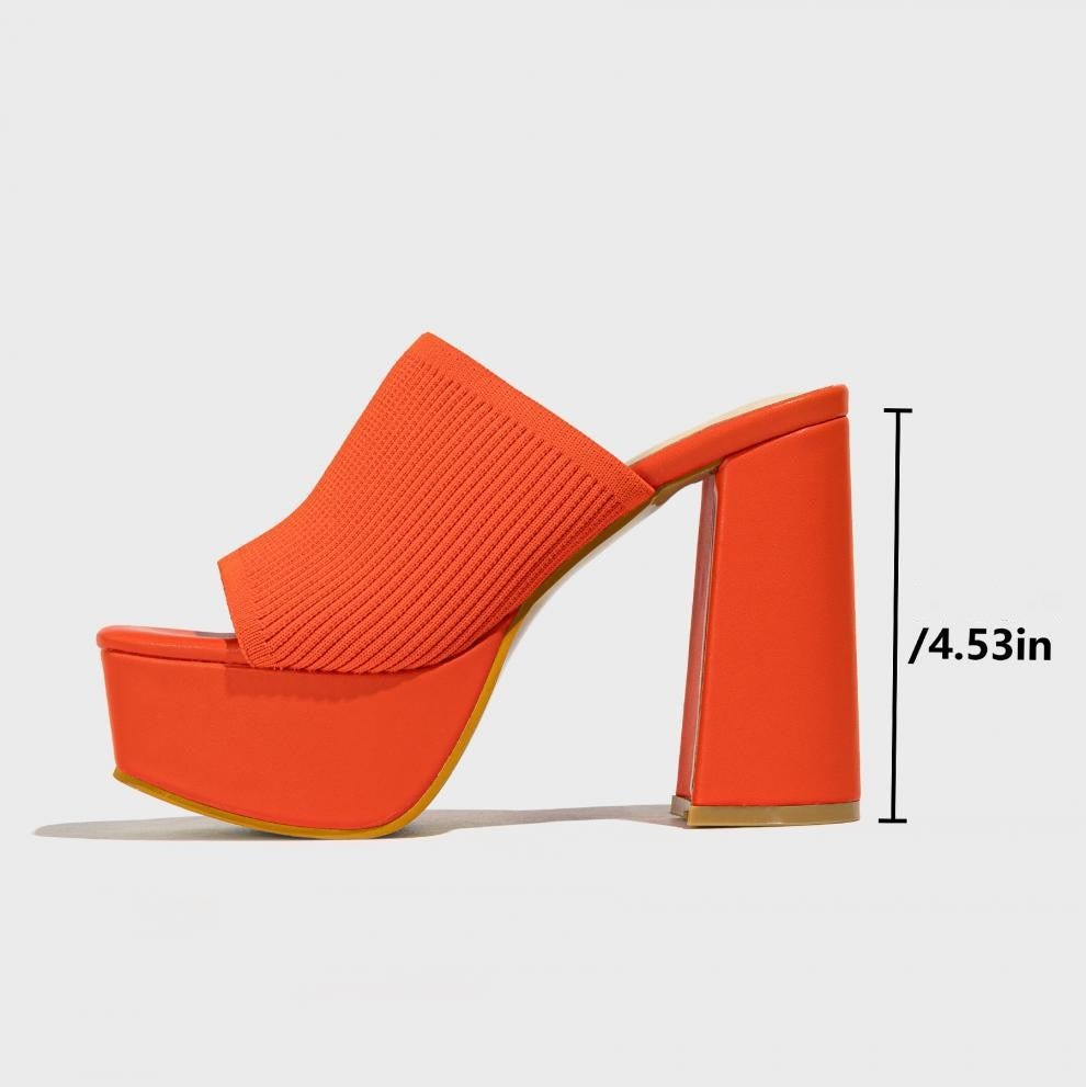 Mae sandals - Orange alternate angle 2