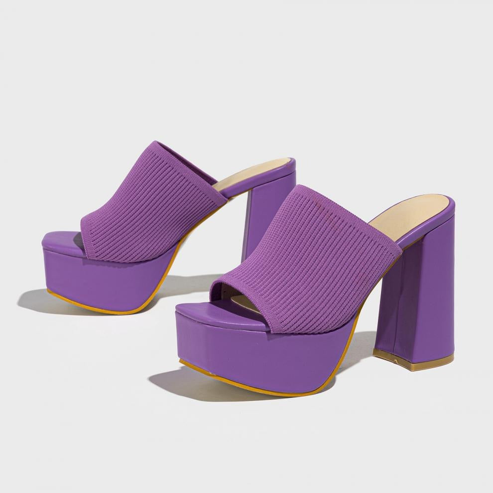 Mae sandals - Purple alternate angle