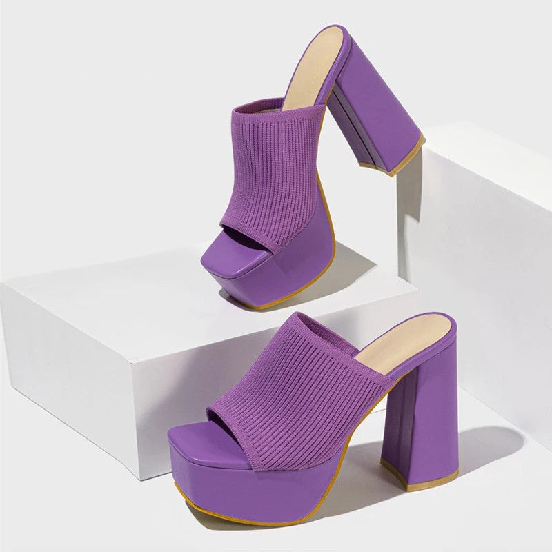 Mae sandals — Purple