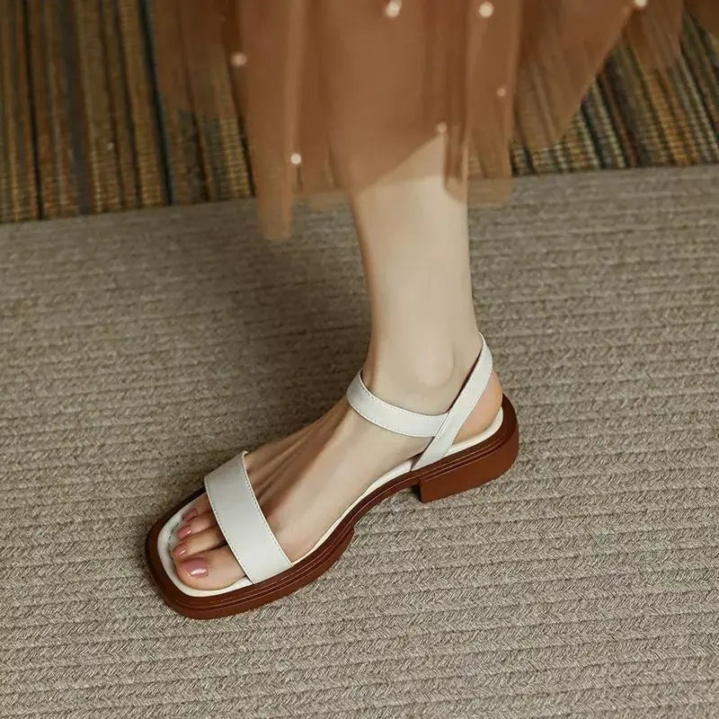 Olivia Strappy Sandals angle